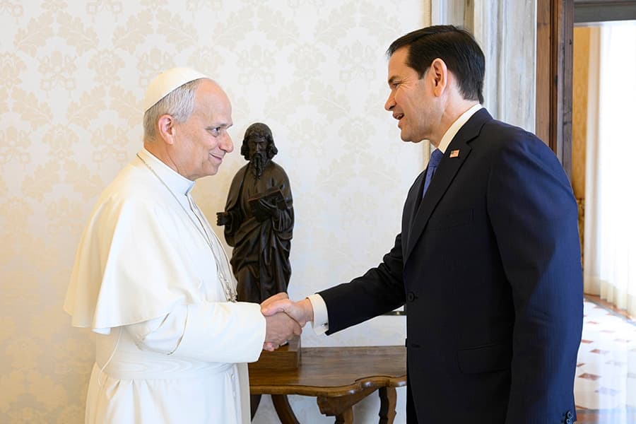 Rubio and Pope Leo XIV Discuss Iran War and Peace Efforts at Vatican