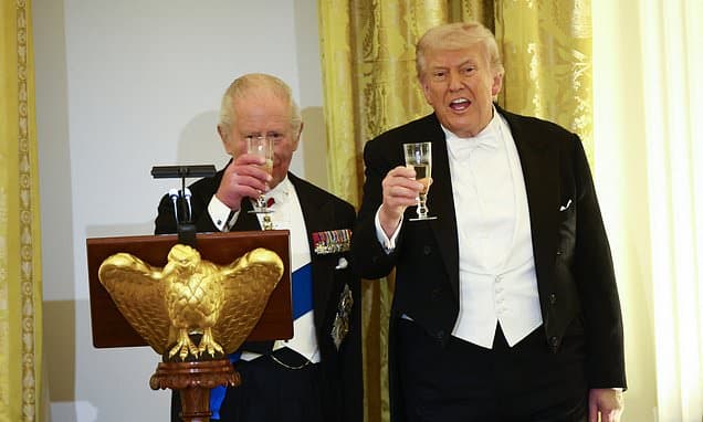 Trump claims King Charles opposes Iranian nuclear weapons