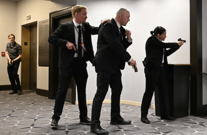 Trump and First Lady Evacuated From White House Correspondents' Dinner