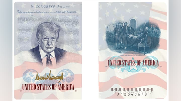 Trump plans limited edition US passports for 250th anniversary