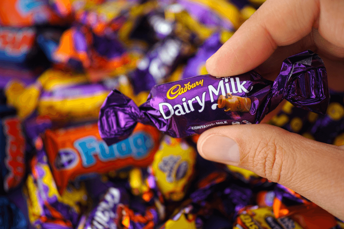 Asda sells chocolate tubs for four pounds this weekend
