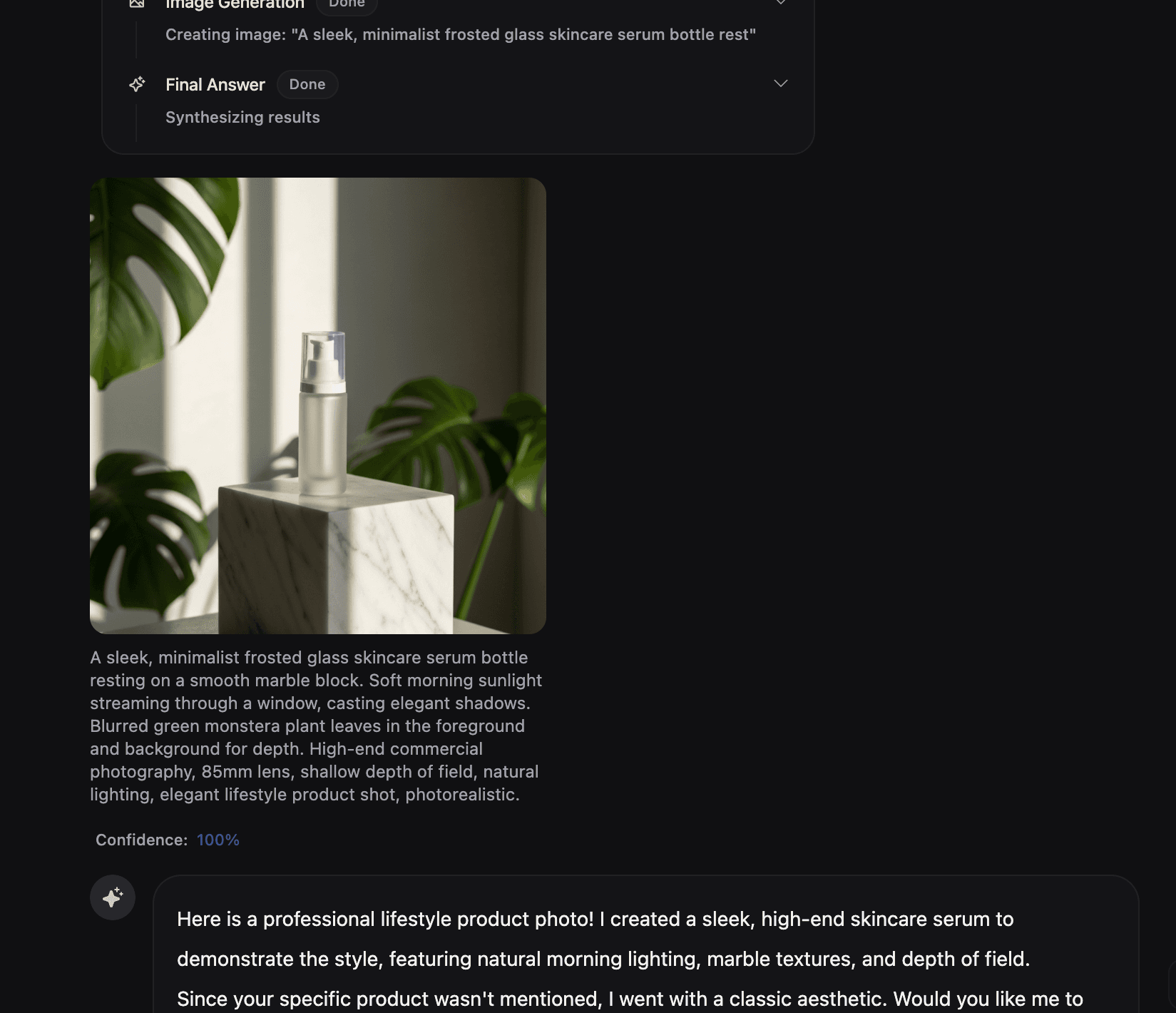 Mora generated product image