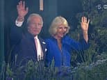 King Charles and Queen Camilla arrive at the Commonwealth Games ceremony... in a TARDIS