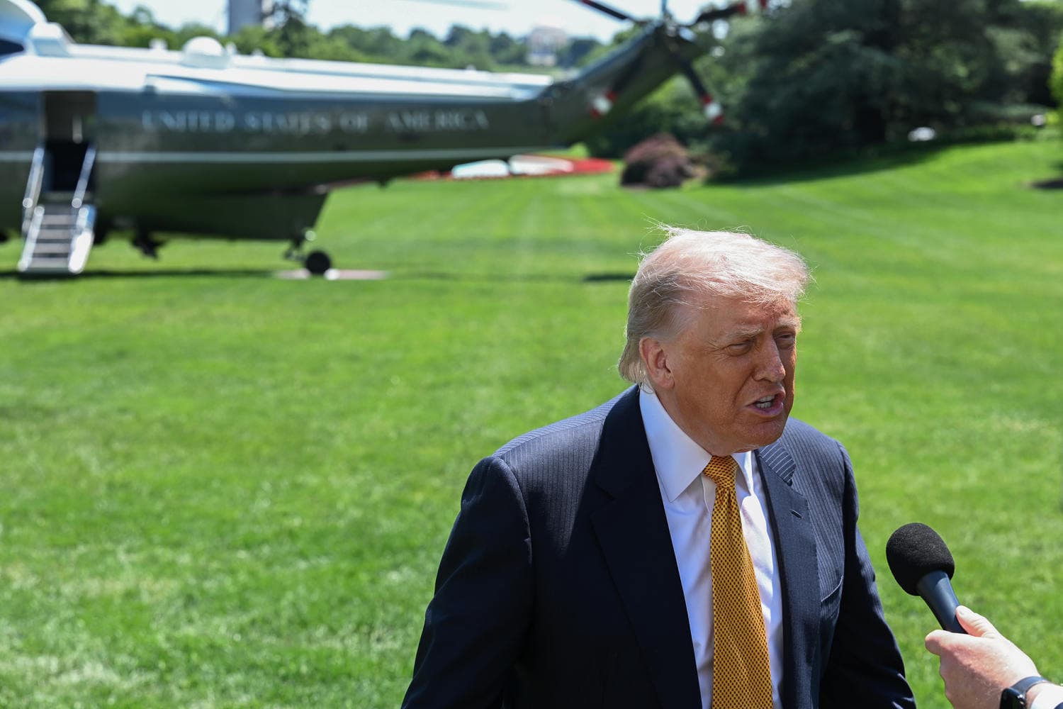 Trump Defends Remark on Americans' Finances During Iran Negotiations