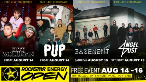 Rockstar Energy Open Brings Free Skateboarding and Music Festival to Portland