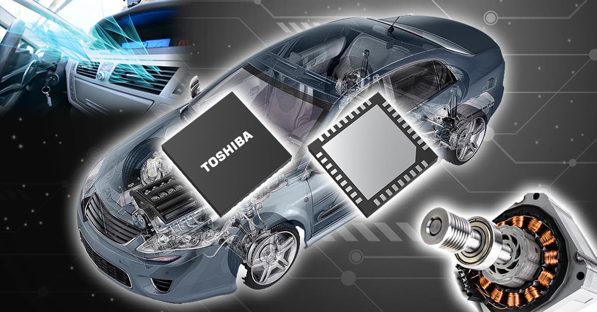 Toshiba Starts Sample Shipments of New SmartMCD™ Series IC with Built-in MOSFETs for Motor Drive