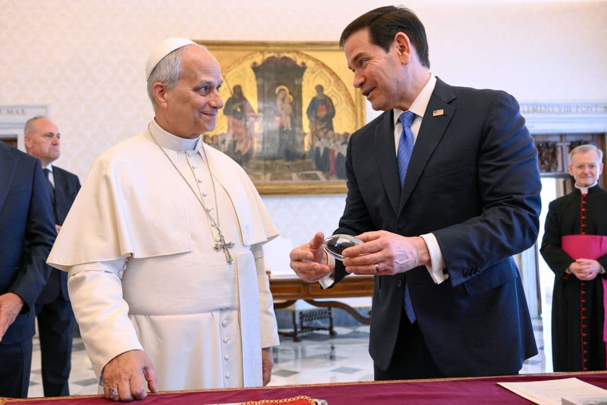 Rubio Meets Pope Leo XIV to Ease Tensions After Trump Criticisms