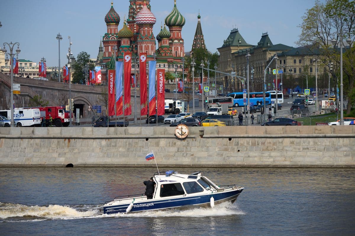 Russia Reports Major Ukrainian Drone Attack Ahead of Victory Day