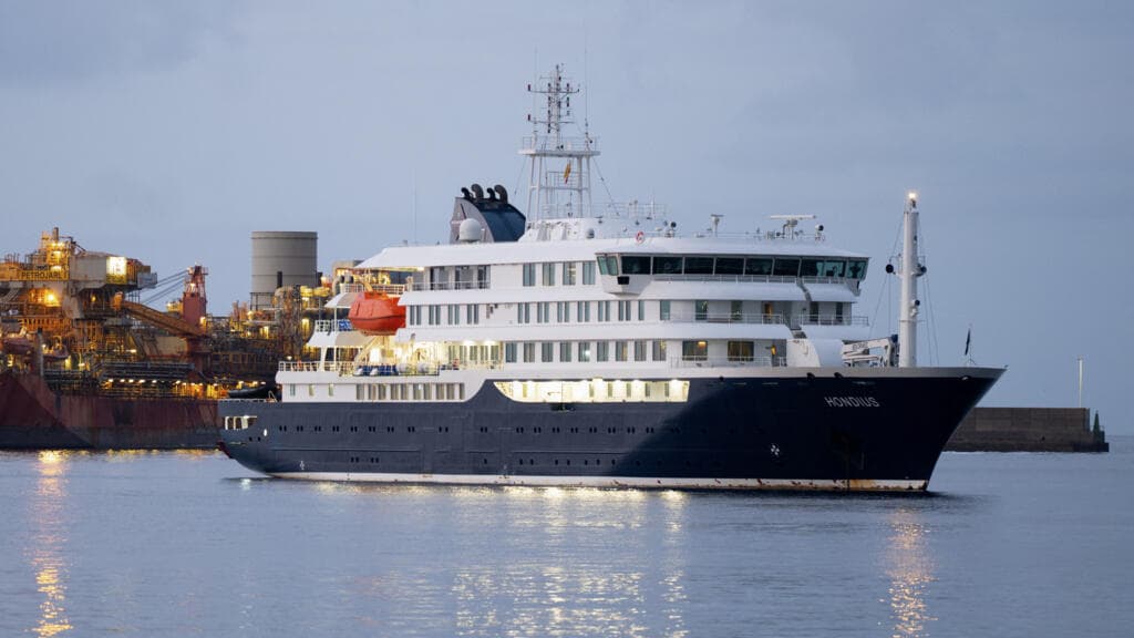 Cruise ship hit by hantavirus outbreak arrives in Spain's Canary Islands