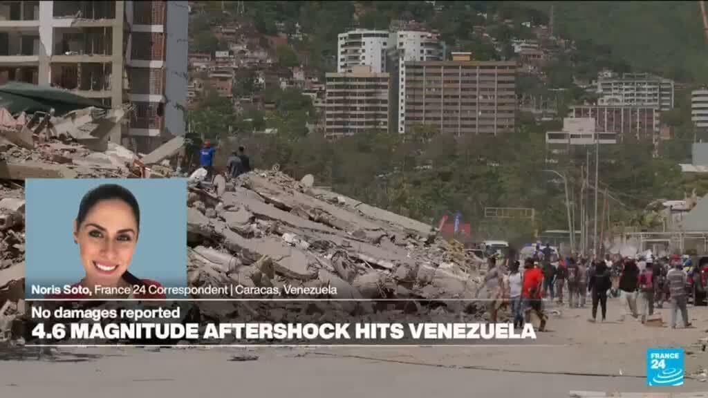 Aftershock Rattles Caracas as Search for Earthquake Survivors Enters Critical Phase