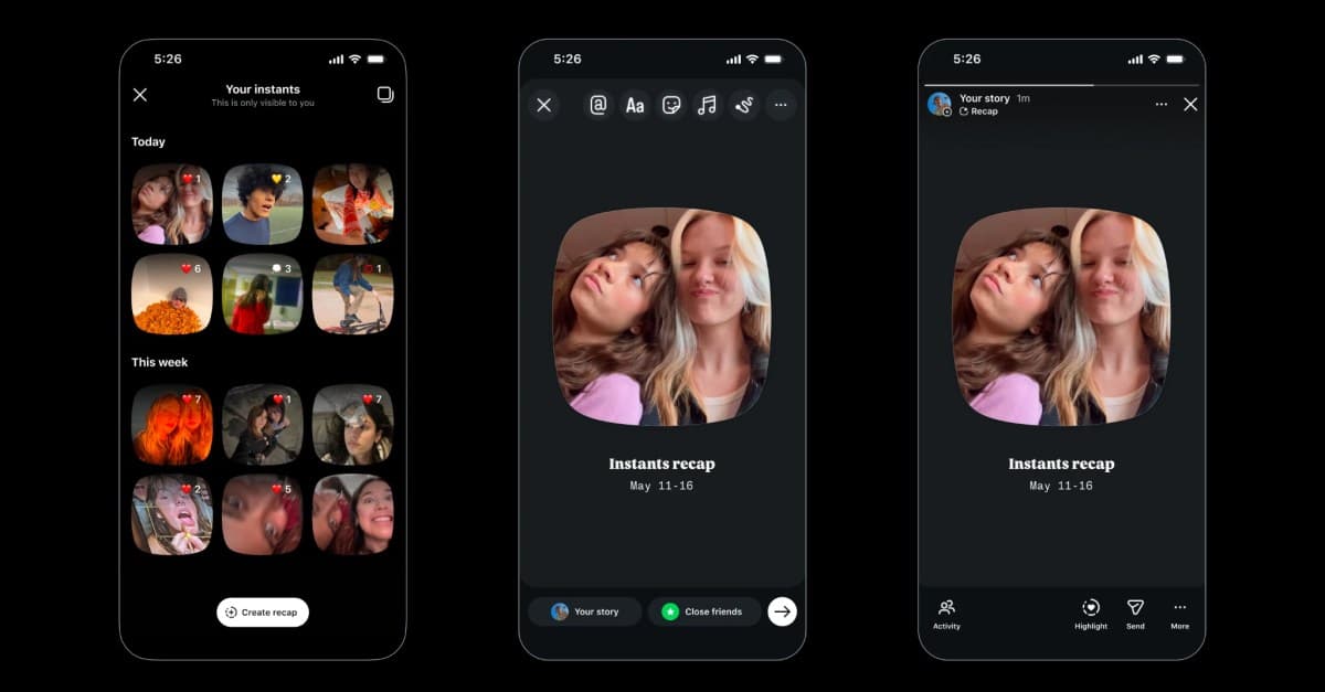 Instagram Launches Instants, a New Ephemeral Photo-Sharing Feature