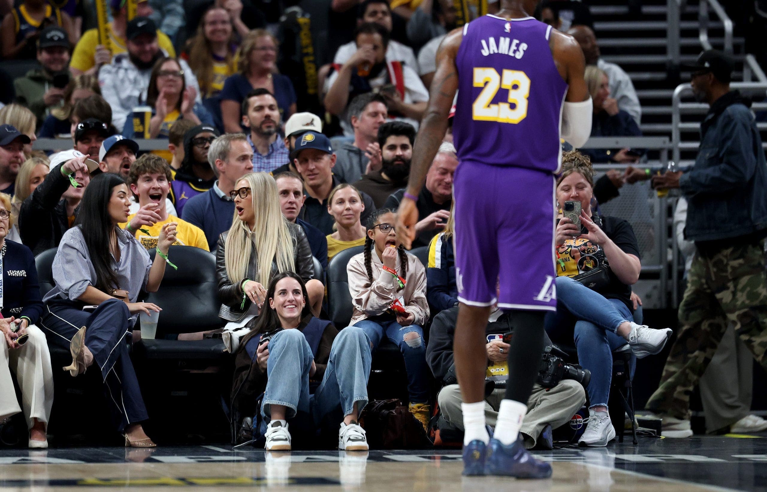 LeBron James Celebrates Caitlin Clark's Historic 45-Point Game on Instagram