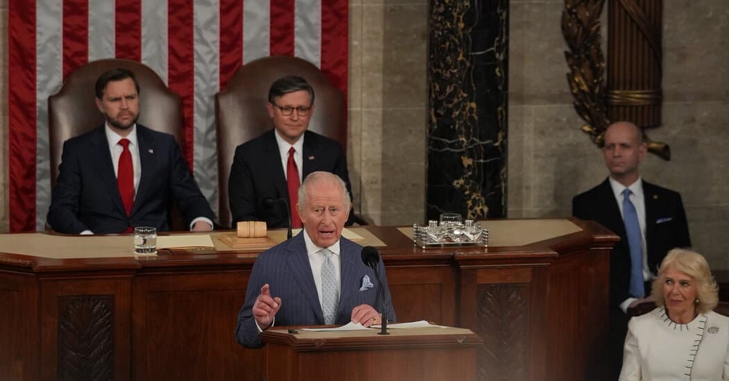 Beneath King Charles’s Jokes and Decorum, a Subtle Rebuttal to Trump